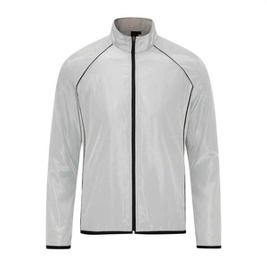 Chaqueta Cortavientos para Hombre, Color Sólido, Económica, Reflectante, para Exteriores, Más Vendida - Product Image 2