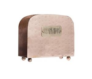 Servilletero de Metal Personalizado de Lujo para Oficina, Hecho a Mano en Acero Inoxidable, Venta al por Mayor, Decoración para Ramadán, Níquel Hecho a Mano - Product Image 1