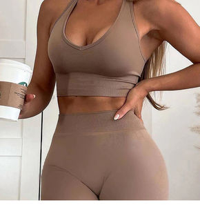 Ropa deportiva atlética, ropa deportiva, ropa de entrenamiento sin costuras, ropa deportiva para mujer, ropa de Yoga, conjuntos de Fitness para gimnasio - Product Image 3