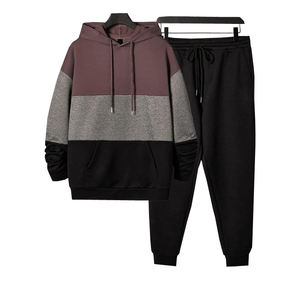 Survêtement pour homme tendance, vente chaude, sweat-shirt en molleton de coton de haute qualité, survêtement à capuche pour homme - Product Image 3