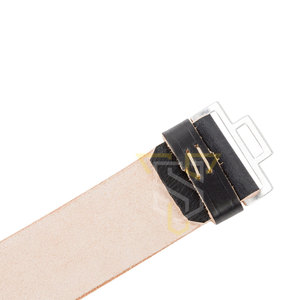 Ceinture d'officier à l'arrivée de qualité supérieure Longueur personnalisée Nouvel alliage de haute qualité avec matériau en peau de vache de luxe - Product Image 4
