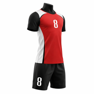 Uniformes de Voleibol en Stock a Precio de Fábrica, Diseño Personalizado, Secado Rápido, Transpirable, Kit de Equipo de Poliéster - Product Image 4