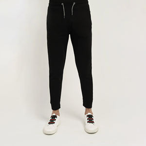 Jogging décontracté grande taille pour hommes Pantalon de survêtement taille moyenne surdimensionné avec cordon de serrage à la taille pour le printemps automne Pantalon polaire à la mode - Product Image 1