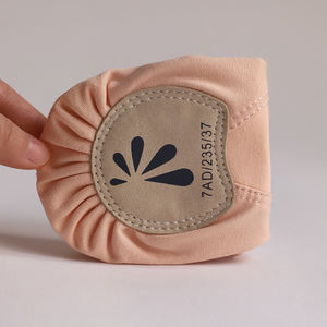 Nuevo Diseño Muestra Gratuita Zapatillas <span class=keywords><strong>de</strong></span> <span class=keywords><strong>Ballet</strong></span> Suaves <span class=keywords><strong>de</strong></span> Lona Elástica Alta con Suela <span class=keywords><strong>de</strong></span> Ante para Niñas y Mujeres - Product Image 5