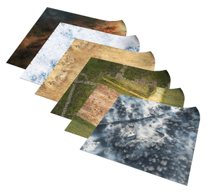 Tapis de jeu de guerre sur mesure de toutes tailles avec base en caoutchouc antidérapante - Product Image 1