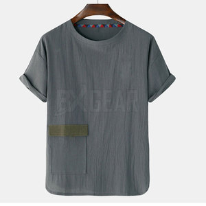 Camiseta al por mayor para hombre con diseño limpio, tela suave al tacto y forma cómoda, lo mejor para el uso diario - Product Image 1