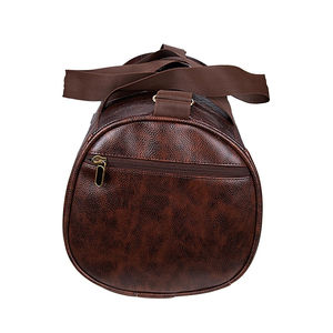 Sac de voyage en cuir de qualité supérieure, léger, pour hommes, avec logo personnalisé, sac à fermeture éclair de voyage avec service OEM - Product Image 6