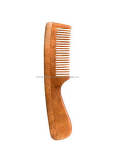 Peigne à cheveux en bois de neem écologique indien Neem pour la promotion de salon à domicile et l'utilisation de voyage du fournisseur indien au prix d'exportation - Product Image 4