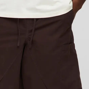 Shorts cargo en denim de coton pour hommes, taille élastique, couleur unie, prix de gros, vêtements décontractés, service OEM pour les acheteurs en gros 2026 - Product Image 6