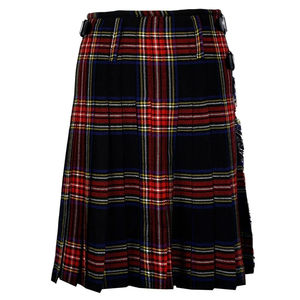 Kilt utilitaire en tartan écossais pour hommes Vente en gros Kilts traditionnels en tartan des hautes terres Kilts en tartan pour hommes - Product Image 2