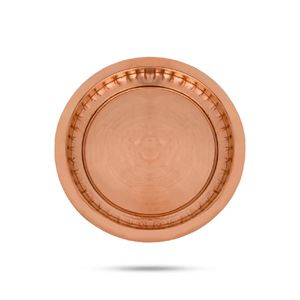 Ensemble de 100 assiettes de service en cuivre pur de qualité supérieure, design moderne et luxueux, fait à la main, passe au lave-vaisselle, Prisma Designs - Product Image 5