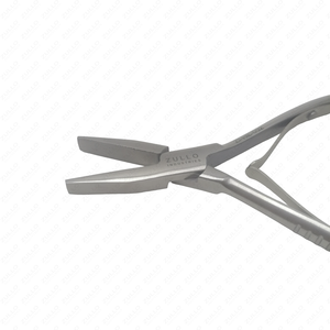 คีมปลายแบนสแตนเลสสำหรับต่อผมอุปกรณ์ต่อผมสำหรับลูกปัดกดสีล้วนโปรบอนด์ทรงแบน - Product Image 6