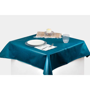 Mantel Azul de 120x120cm Alba Plus Extrafabric, Adaptado a 116x116cm, B2B - Product Image 1