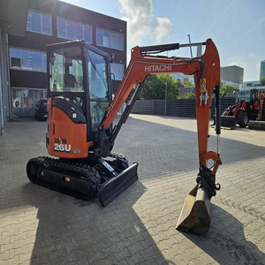 Mini-excavatrice Hitachi d'occasion 35U, 3 tonnes, 2,7 tonnes, 1,8 tonnes, U33, U26, excavatrice sur chenilles compacte hydraulique pour travaux agricoles et de construction - Product Image 4