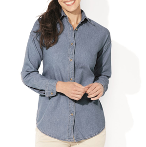 Tissu en coton et soie de haute qualité personnaliser la conception pas cher prix dames chemise exportation du Bangladesh - Product Image 5