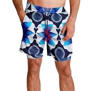 Pantalones Cortos Sublimados para Hombre de Buena Calidad, Totalmente Personalizados, de Venta Caliente, a la Moda, Antiarrugas, con Calidad Premium - Product Image 1