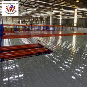 Sistema de almacenamiento de estantes de entresuelo de acero protegido contra la corrosión de servicio pesado personalizado Precio de fábrica para apilar estantes y estantes - Product Image 2