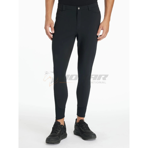 กางเกงขี่ม้าเข้ารูปของผู้ชายกางเกงผ้ายืดแบบมีสไตล์กางเกงสำหรับฝึกซ้อมขี่ม้าระบายอากาศได้ดี - Product Image 1