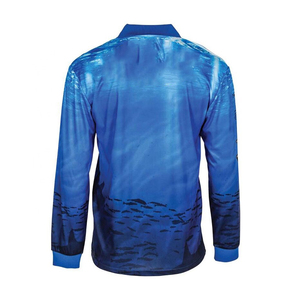 Chemises de pêche respirantes de poisson de Protection de qualité supérieure Logo personnalisé maillot de pêche maillot de pêche en plein air pour hommes - Product Image 6