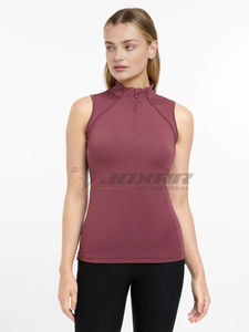 Évacuation de l'humidité, couche de base d'équitation pour femmes, chemise d'équitation à manches longues avec technologie de séchage rapide, construction légère - Product Image 4