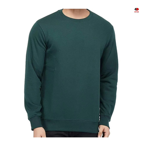 Sweat-shirt à col rond brodé de haute qualité pour homme, sweat-shirt unisexe, logo personnalisé, 100% coton, sweat-shirt vintage à col rond - Product Image 5