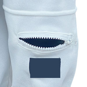 Sudadera con capucha bordada de chenilla de peso pesado para hombre, hecha a medida, mezcla de algodón, nuevo estilo, bordado, cuello con capucha, Impresión de logotipo, Invierno - Product Image 5