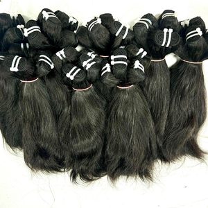 Perruques en cheveux humains Remy Virgin Weaves en vrac naturel, perruques à double trame en cheveux humains - Product Image 1