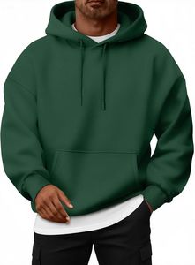 Sudaderas Extra Grandes de Algodón para Hombre, Sudaderas de Alta Calidad Personalizadas, Ropa Casual de Algodón para Hombre en Venta - Product Image 2