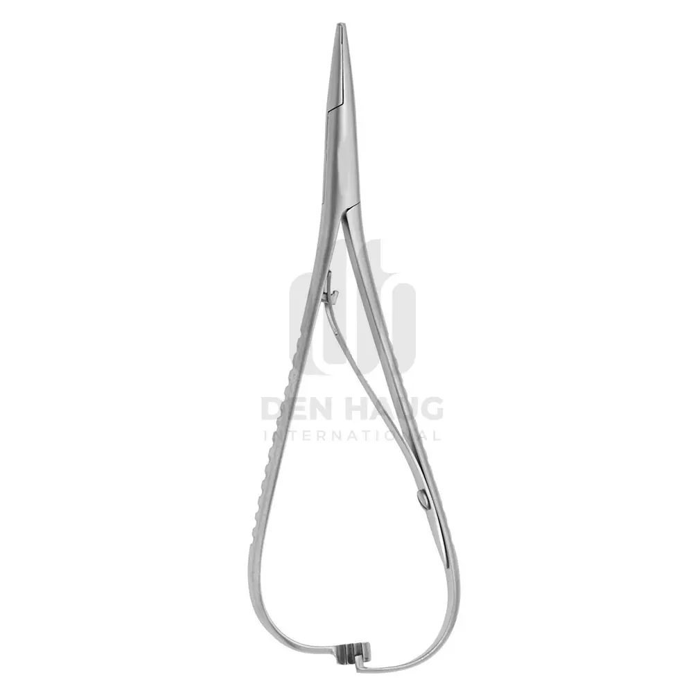 Suporte de agulha de 140mm mathieu, instrumentos cirúrgicos de personalização, produtos mathieu, suporte de agulha da denhaug intl