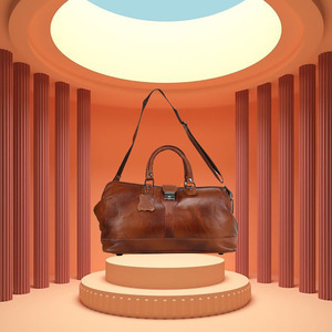 กระเป๋าเดินทางหนังแท้ออกแบบได้ตามต้องการมีซิปปิด - Product Image 6