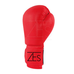 ถุงมือชกมวยหนังแท้สำหรับผู้ใหญ่ถุงมือฝึกชกมวยสำหรับมืออาชีพ - Product Image 4