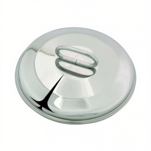Tapa de Olla DUNE de Acero Inoxidable 309 Cromado Pulido de 20 cm para Piezas de Utensilios de Cocina Metalsomma - Product Image 2