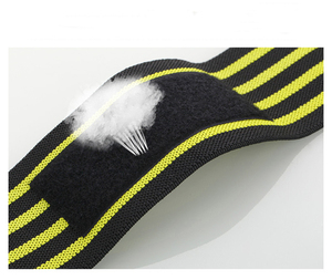 Muñequeras de neopreno con logotipo personalizado para entrenamiento físico de adultos y soporte de gimnasio de levantamiento de pesas - Product Image 5