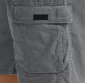 Pantalones Cortos Deportivos Personalizados para Hombre, Nuevo Diseño 2025, con Bolsillos Decorativos, Logotipo Personalizado, Botones, Parches, Pantalones Cortos de Malla - Product Image 6