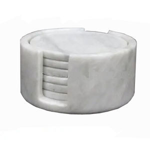 Ensemble de sous-verres en marbre de qualité supérieure grands tapis de table en pierre durables pour la cuisine et la maison essentielles pour la pendaison de crémaillère - Product Image 2