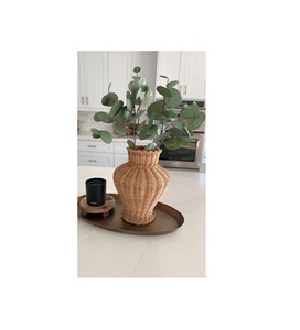 กระถางหวายและหญ้าทะเลทำจากหวายและหญ้าทะเลสำหรับตกแต่งสวน - Product Image 1