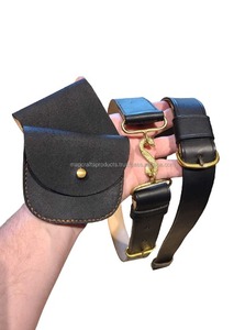 Ceintures de protection confortables en cuir véritable pour hommes, reproduction d'uniformes militaires, avec logo personnalisé, pour l'extérieur - Product Image 4