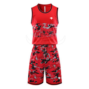 2025 uniforme de maillot de basket-ball pour hommes sur mesure Offre Spéciale équipe porter l'uniforme de basket-ball de couleur rouge - Product Image 1