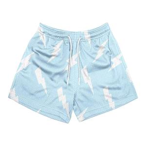 Pantalones Cortos de Verano Personalizados al por Mayor, Sublimados, de Alta Calidad, 100% Algodón, Secado Rápido, Transpirables, Ecológicos, Cintura Alta con Cordón Ajustable para Hombre - Product Image 5