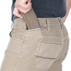 Pantalones Vaqueros de Invierno para Hombre, Corte Recto y Holgado, 100% Algodón, Ecológicos, Ligeros, Acabado Suave, Costuras Limpias - Product Image 3