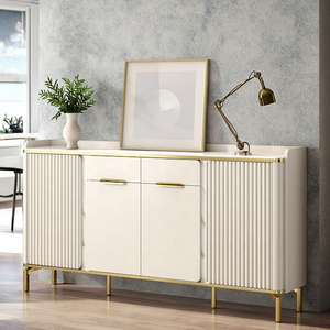 Étagère à chaussures en bois moderne avec porte coulissante, fine et anti-poussière, porte de placard à chaussures rotative - Product Image 1