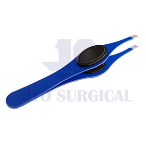 Juego de pinzas para cejas BeautyTrack Rosa profesional de alta calidad, superventas, pinzas para el cabello INCLINADO DE ACERO INOXIDABLE - Product Image 3