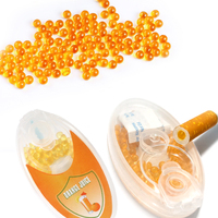 Perles de saveur aromatisées capsules de menthol boules d'écrasement diy pop-up fumée push-ball boîte pour cigarettes
