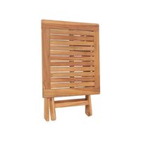 Ensembles de meubles de restaurant, table pliante au design simple et élégant, fabriquée en teck ancien, en vente en gros