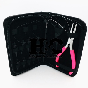 ชุดอุปกรณ์ต่อผมทำจากสแตนเลสสินค้าใหม่ชุดกรรไกรกรรไกรกรรไกรแบบยั่งยืนโลโก้สีชมพูสีดำใช้ในเชิงพาณิชย์ - Product Image 3