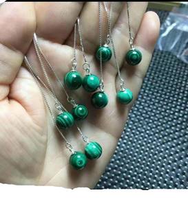 Magnifique collier de pierres précieuses semi-précieuses longue larme en forme de goutte Labradorite collier pendule en fil d'argent pendule enveloppé - Product Image 5