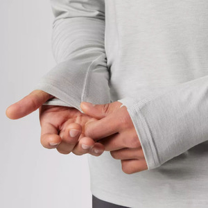 Nouveauté en gros : T-shirt homme UPF50+ personnalisé en polyester/coton, séchage rapide, évacuation de l'humidité, respirant, grandes tailles, protection solaire frontale - Product Image 5