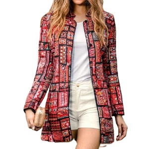 Kanya Libas Spring Women's Kaftan Cotton Blend Casual Fashion Outerwear Plain Denim Shirts Wholesale From Delhi - Product Image 1