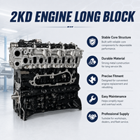 Bloc moteur diesel SCDC 2KD 2.5L, 4 cylindres, pour Toyota Hilux Hiace Pickup Van, remplacement de moteur automobile