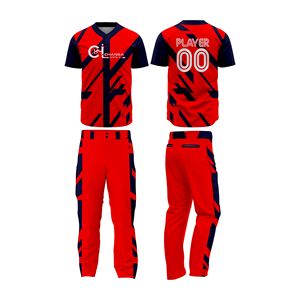 Uniforme de baseball de luxe haute performance, tenue d'équipe personnalisée, respirant, séchage rapide, tissu 100% polyester, finition professionnelle, toutes saisons - Product Image 5
